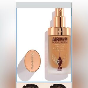 NWT Charlotte Tilbury Flawless Matte Foundation #10 Warm Tan